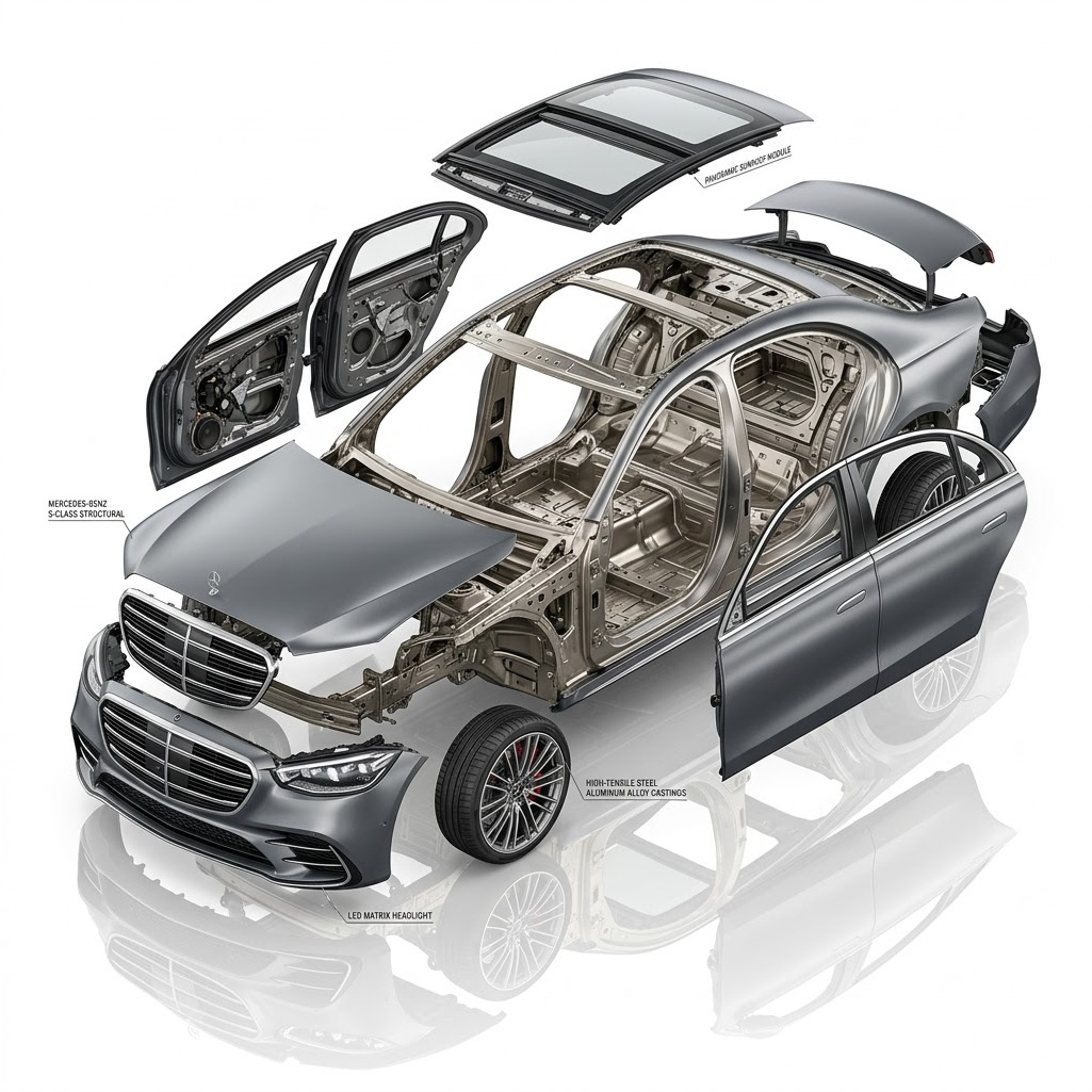 Mercedes-Benz body panels