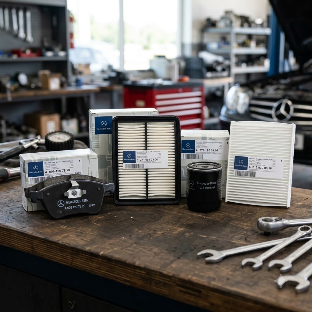 Mercedes-Benz service parts